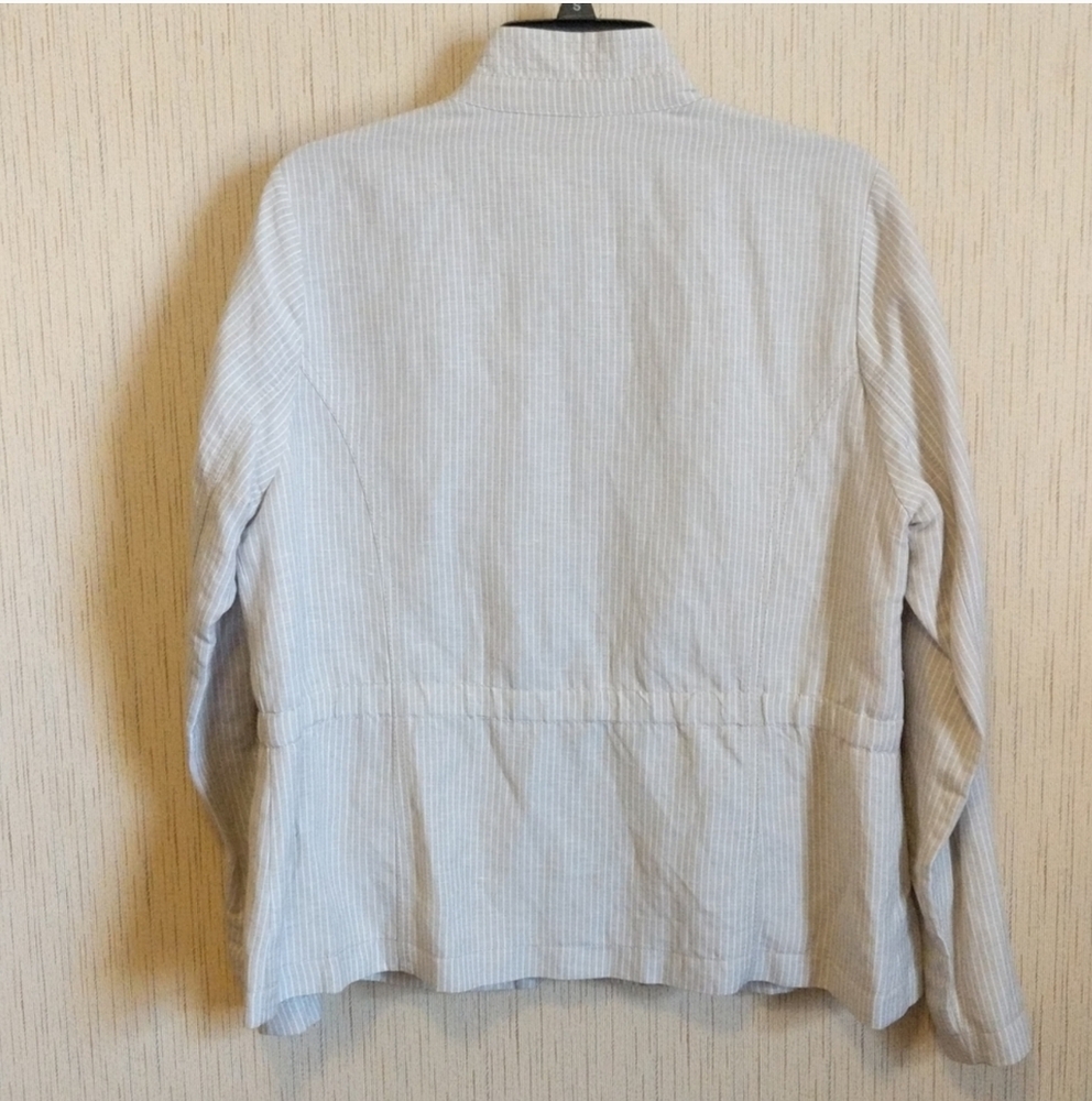 Relativity Striped Jacket Size Large - image 6